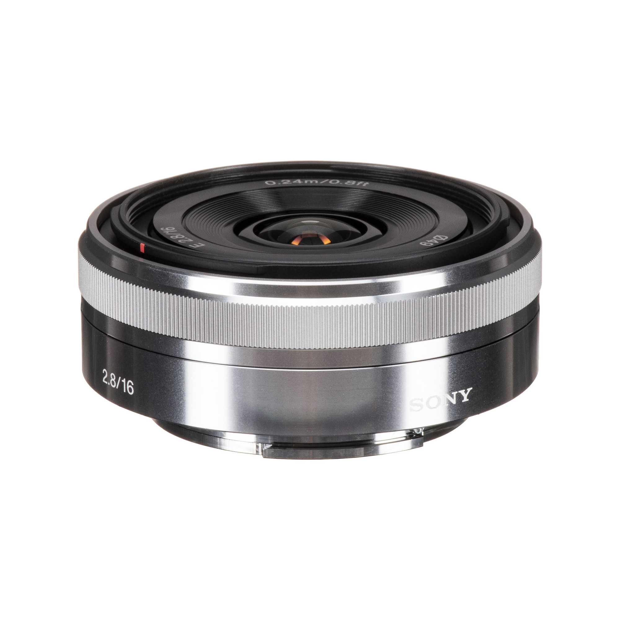 Sony E 16mm f/2.8 Lens (Silver)