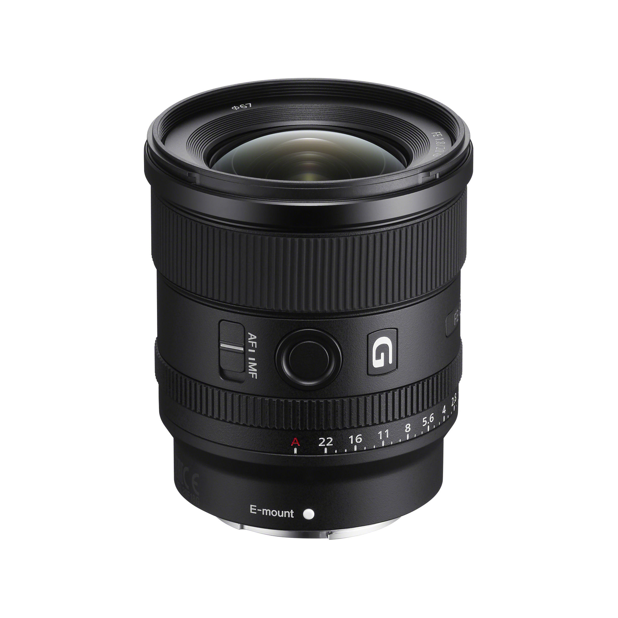 Sony FE 20mm f/1.8 G Lens