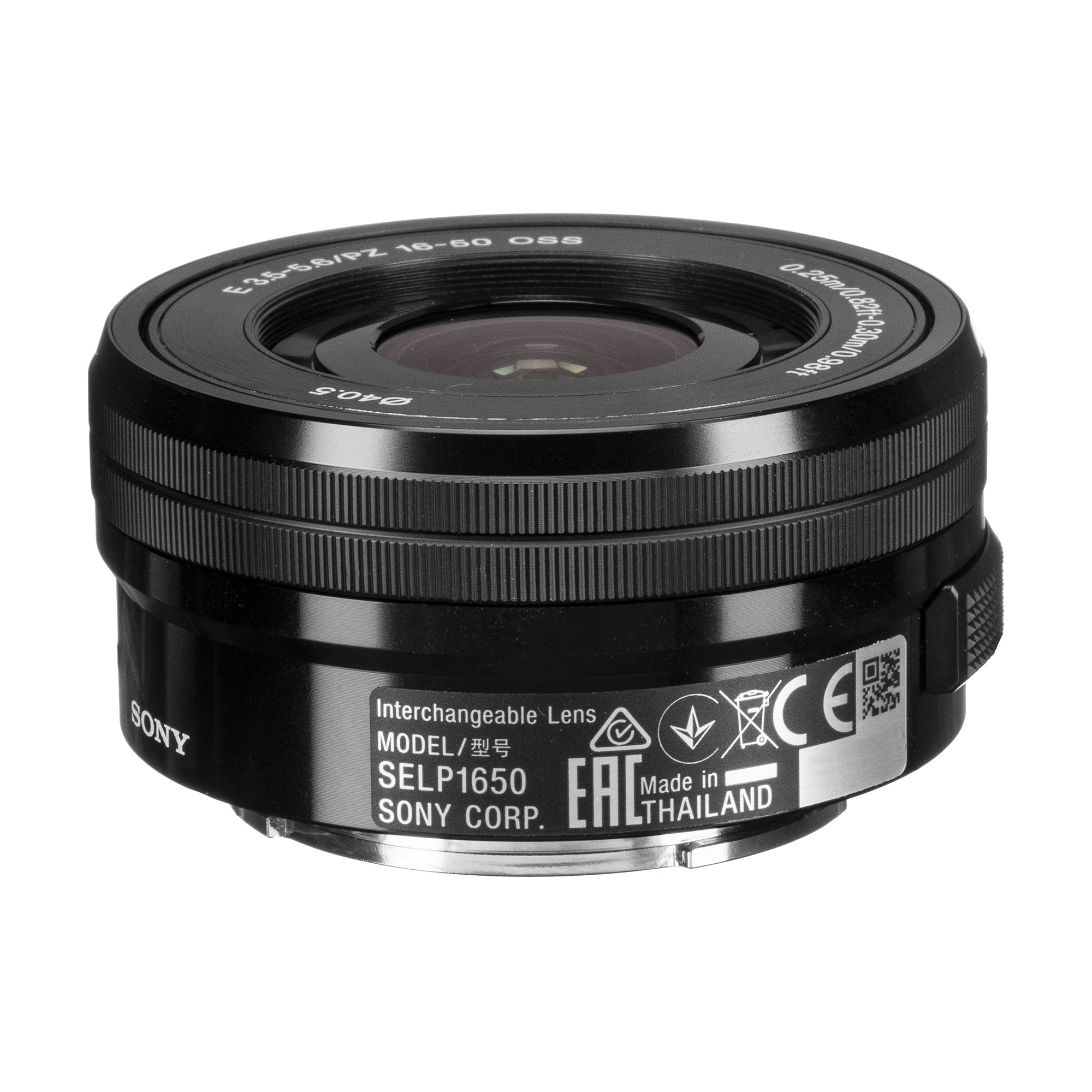 Sony E PZ 16-50mm f/3.5-5.6 OSS Lens (Black)