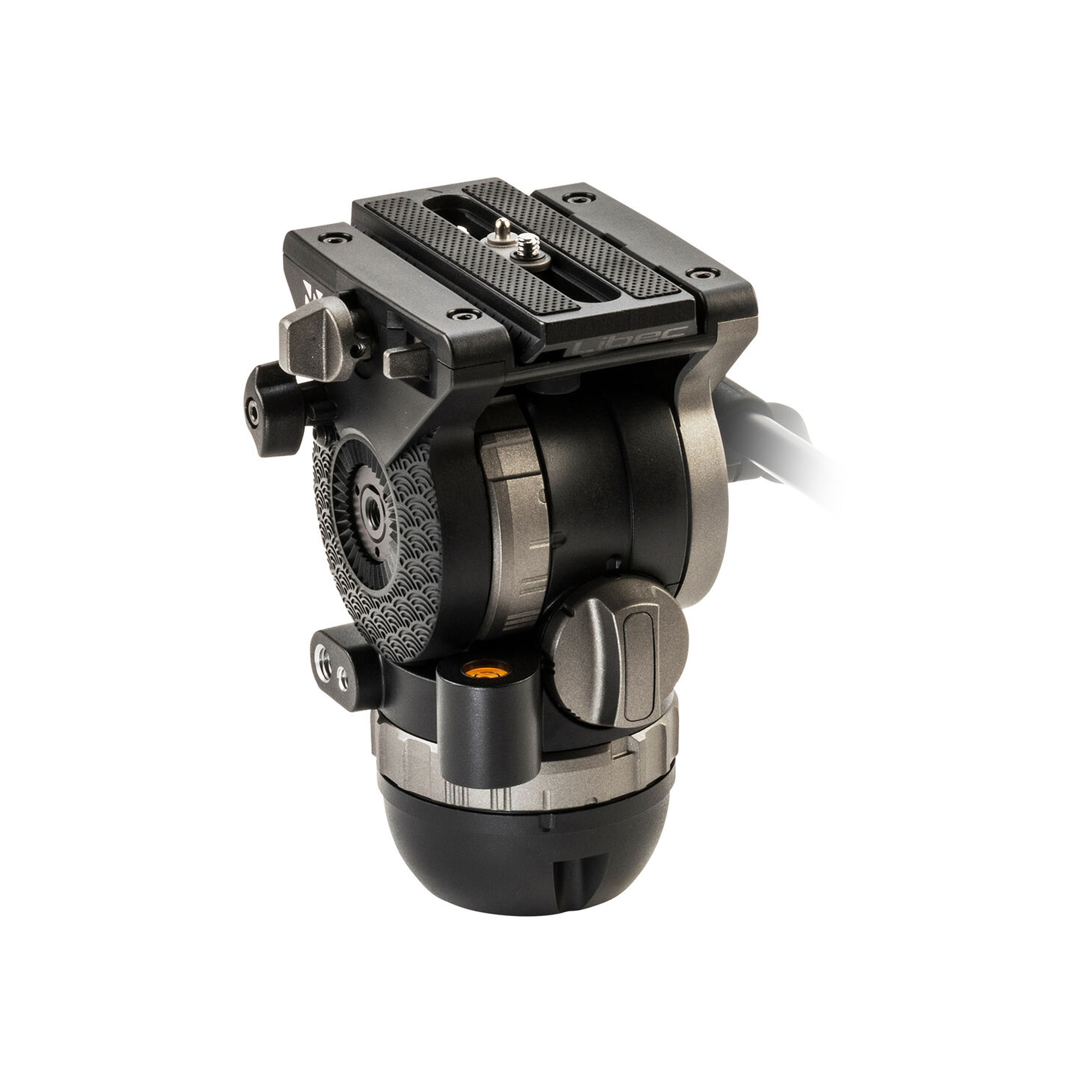 Libec 75mm ball and flat base video head with a pan handle, payload 10kg