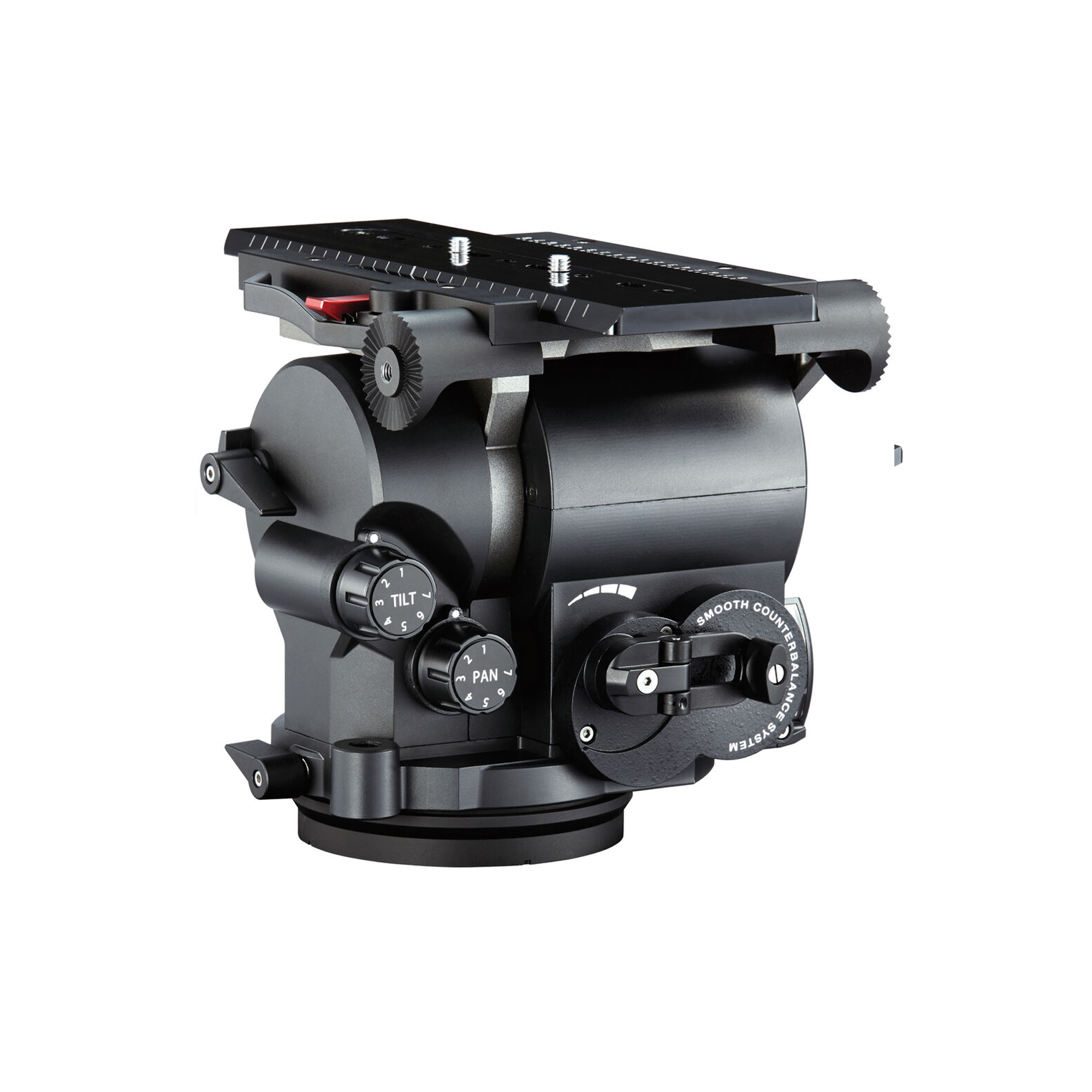 Libec Flat base video head with 150mm bowl adapter and 2 PH-15B, payload 40kg