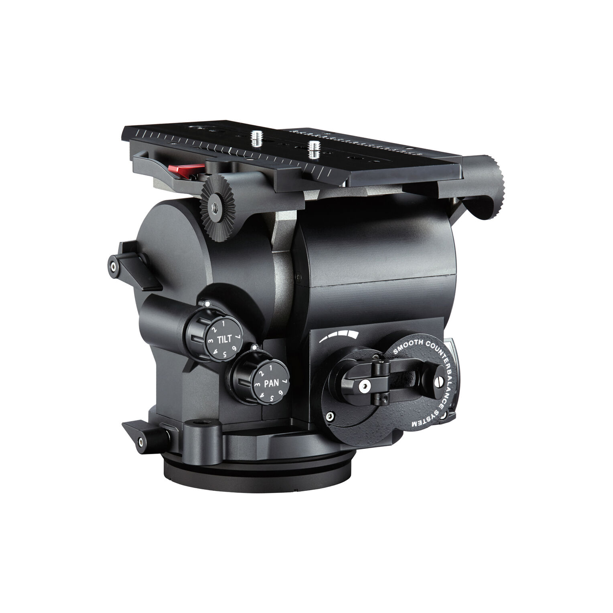 Libec Flat base video head with 150mm bowl adapter and 2 PH-15B, payload 69kg