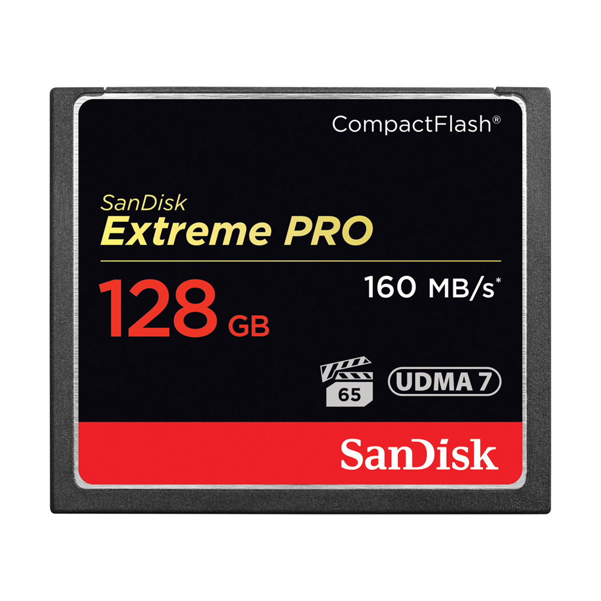 SanDisk 128GB Extreme Pro CF Memory Card (160MB/s)