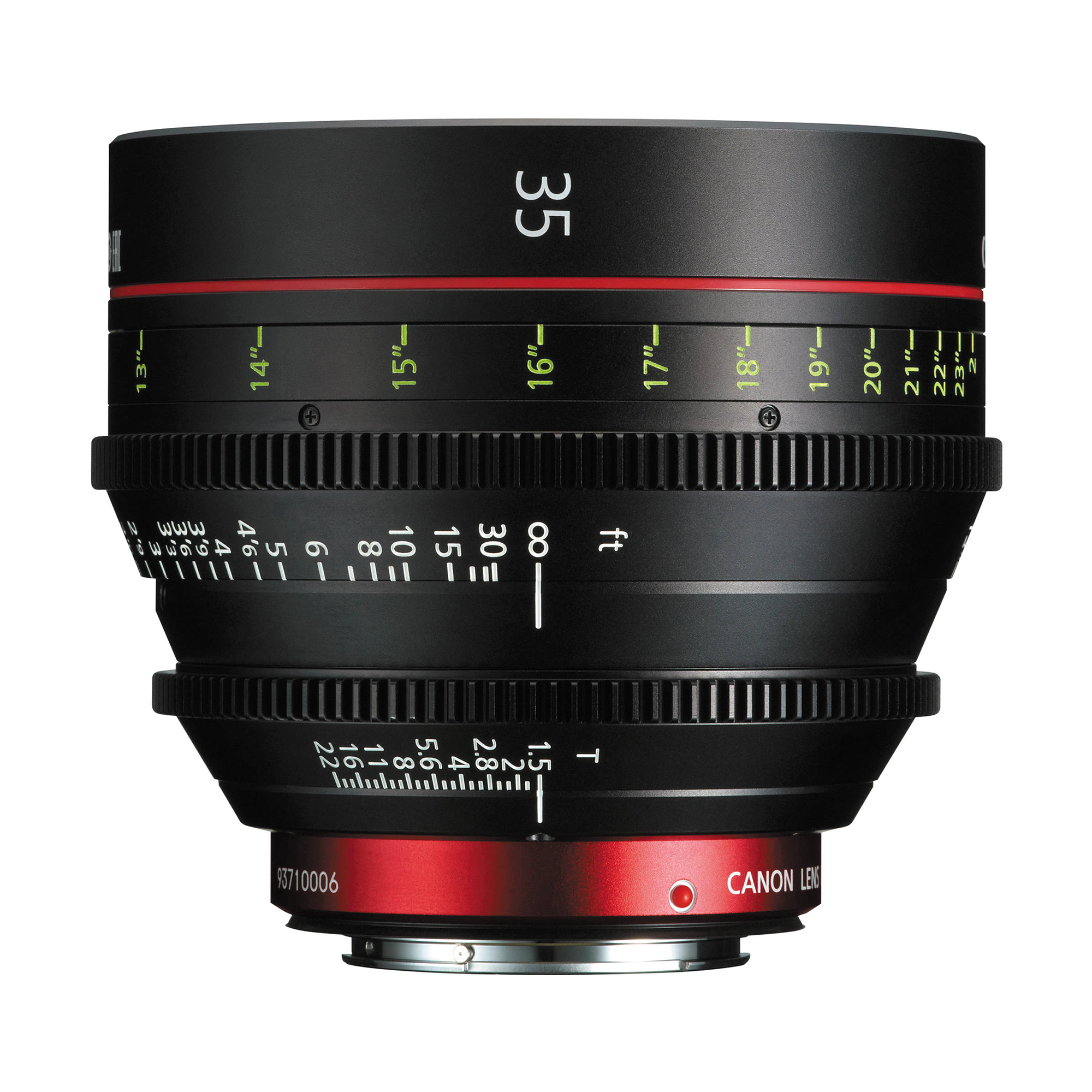 Canon CN-E 35mm T1.5 L F Cinema Prime Lens (EF Mount)