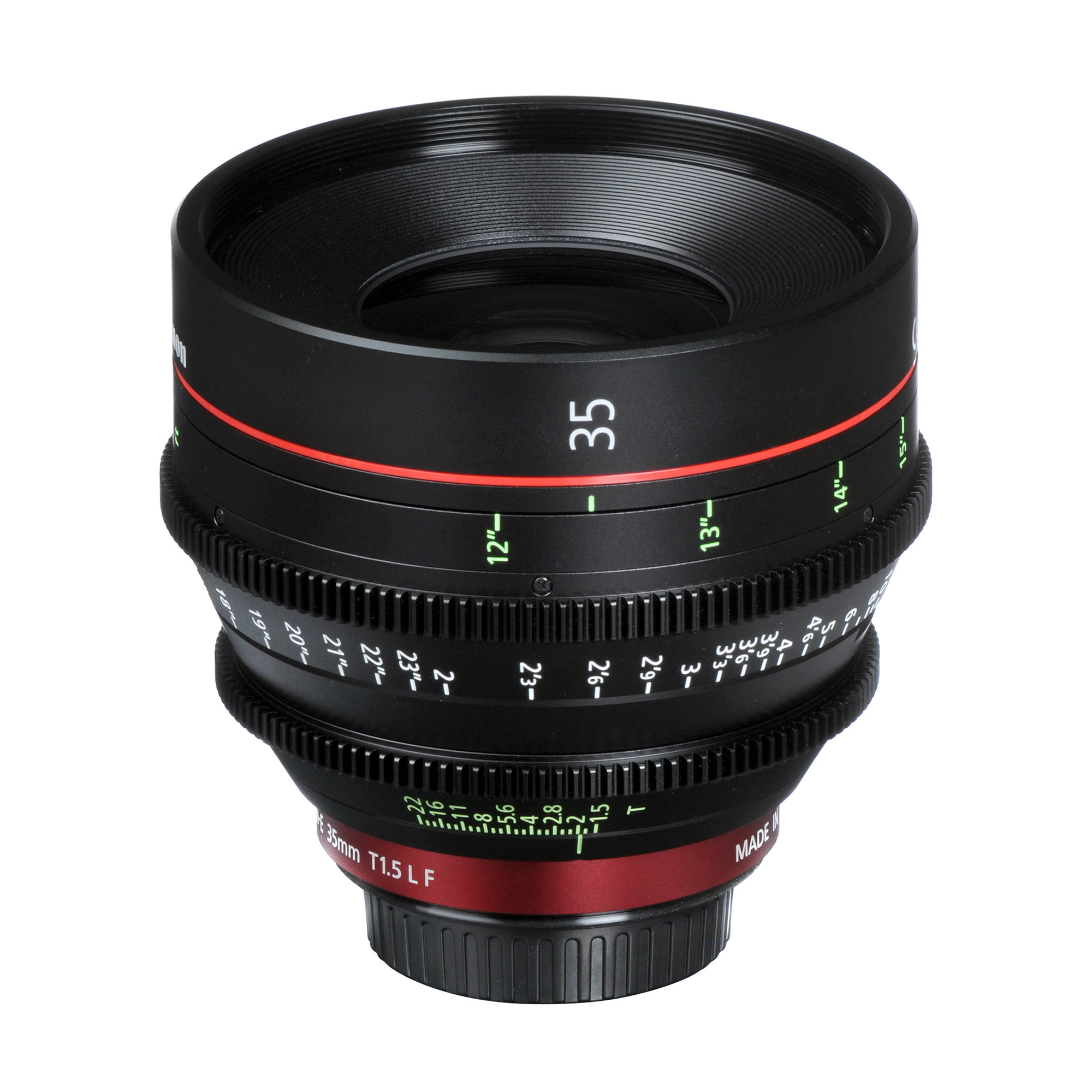 Canon CN-E 35mm T1.5 L F Cinema Prime Lens (EF Mount)