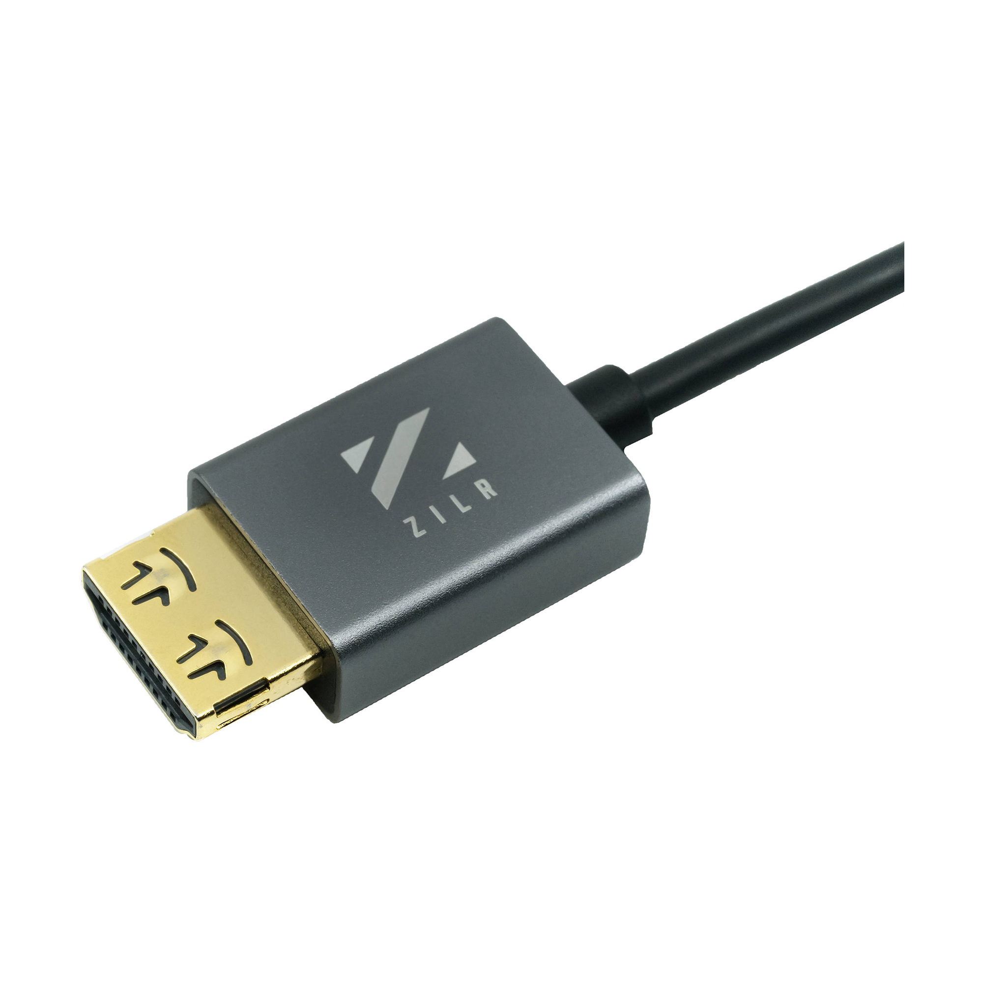 ZILR 4Kp60 Hyper-Thin High-Speed HDMI Secure Cable with Ethernet (45cm)