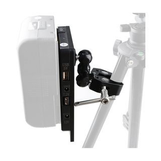 Camvate V-Lock Mounting Plate Power Supply Splitter with Super Clamp Crab Pliers Clip