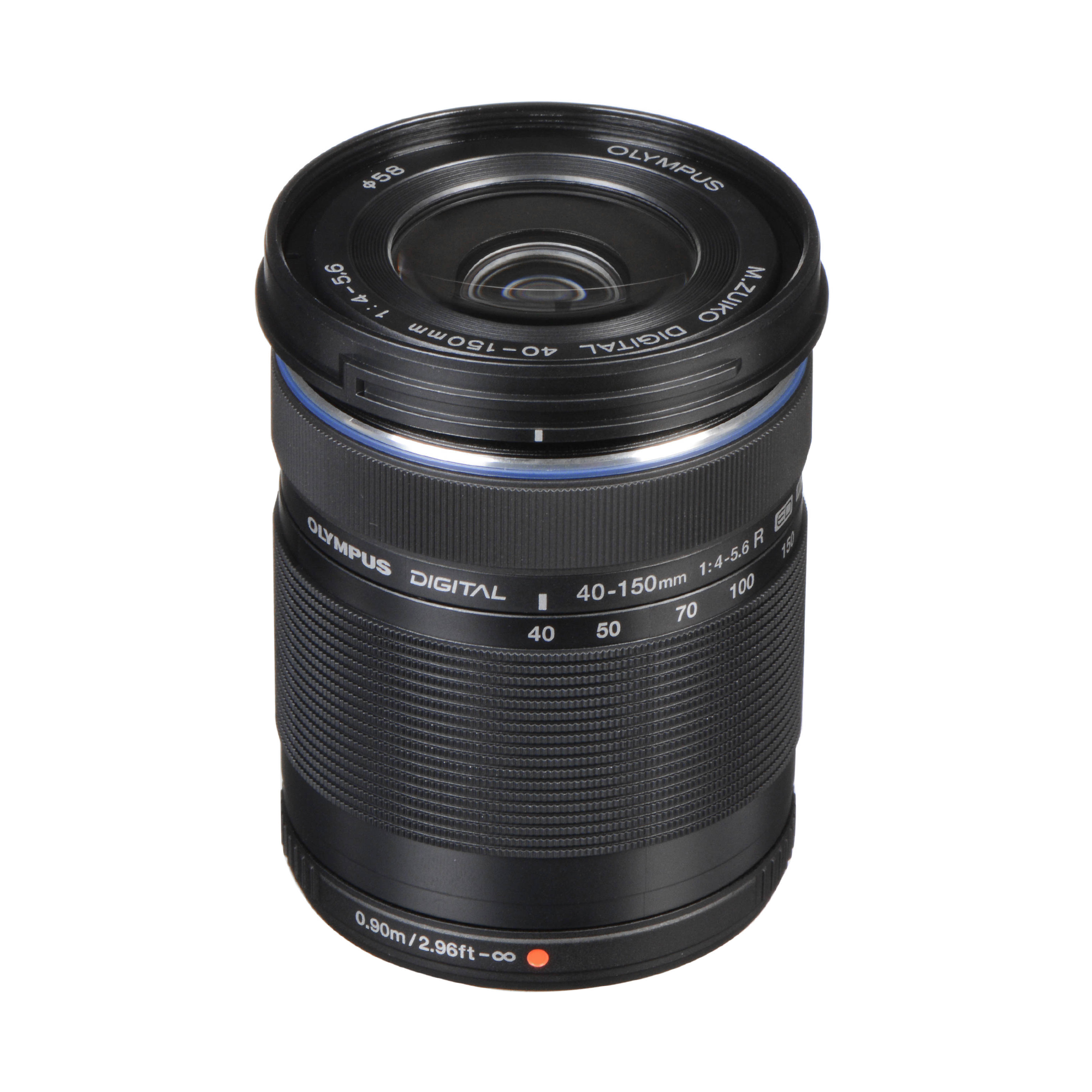 Olympus M.Zuiko Digital  ED 40-150mm F4.0-5.6 R / EZ-M4015 R black incl. Lens hood