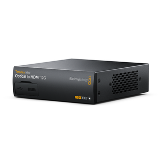 Blackmagic Design Teranex Mini Optical to HDMI 12G Converter (Optical Fiber Module Not Included)