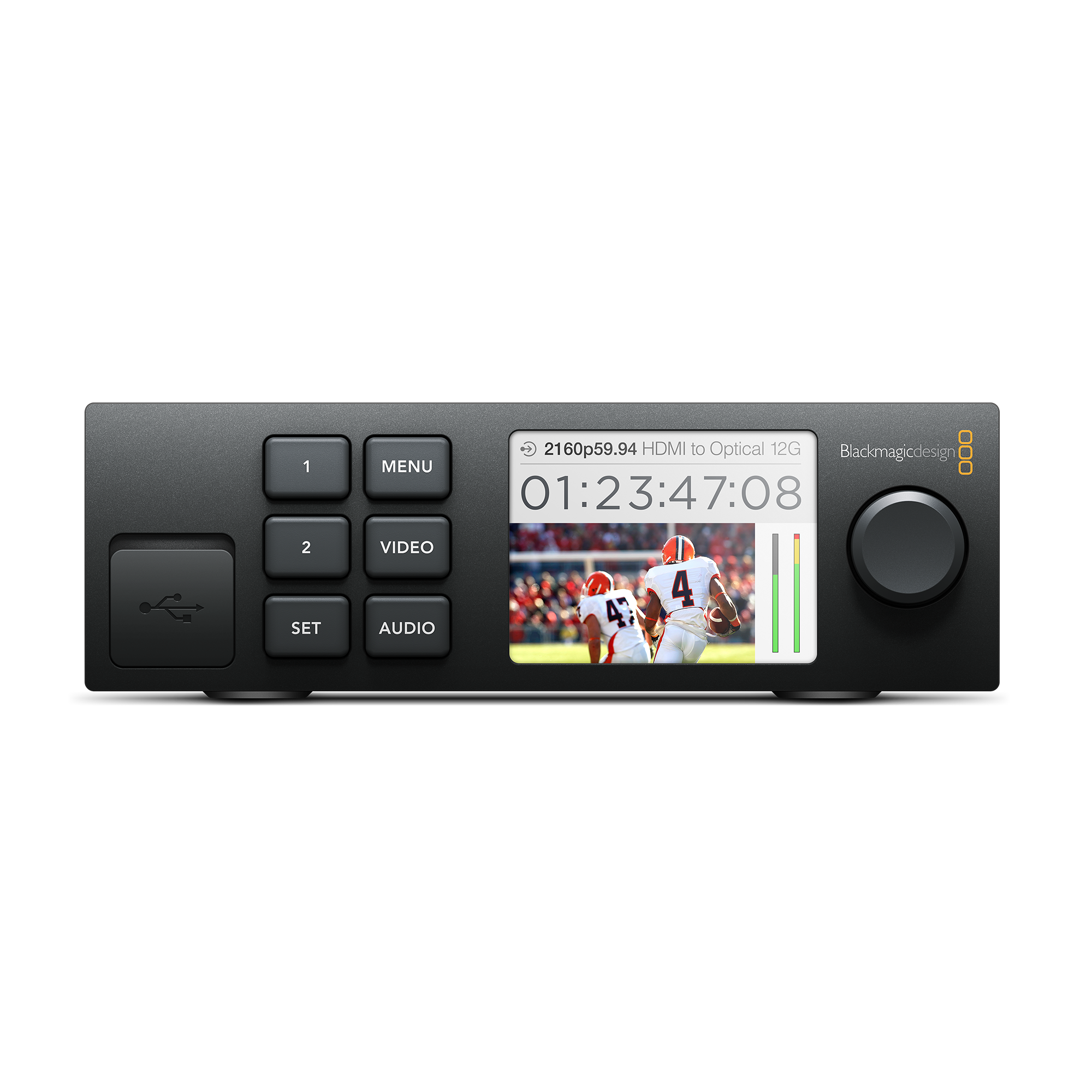 Blackmagic Design Teranex Mini HDMI to Optical 12G Converter (Optical Fiber Module Not Included)