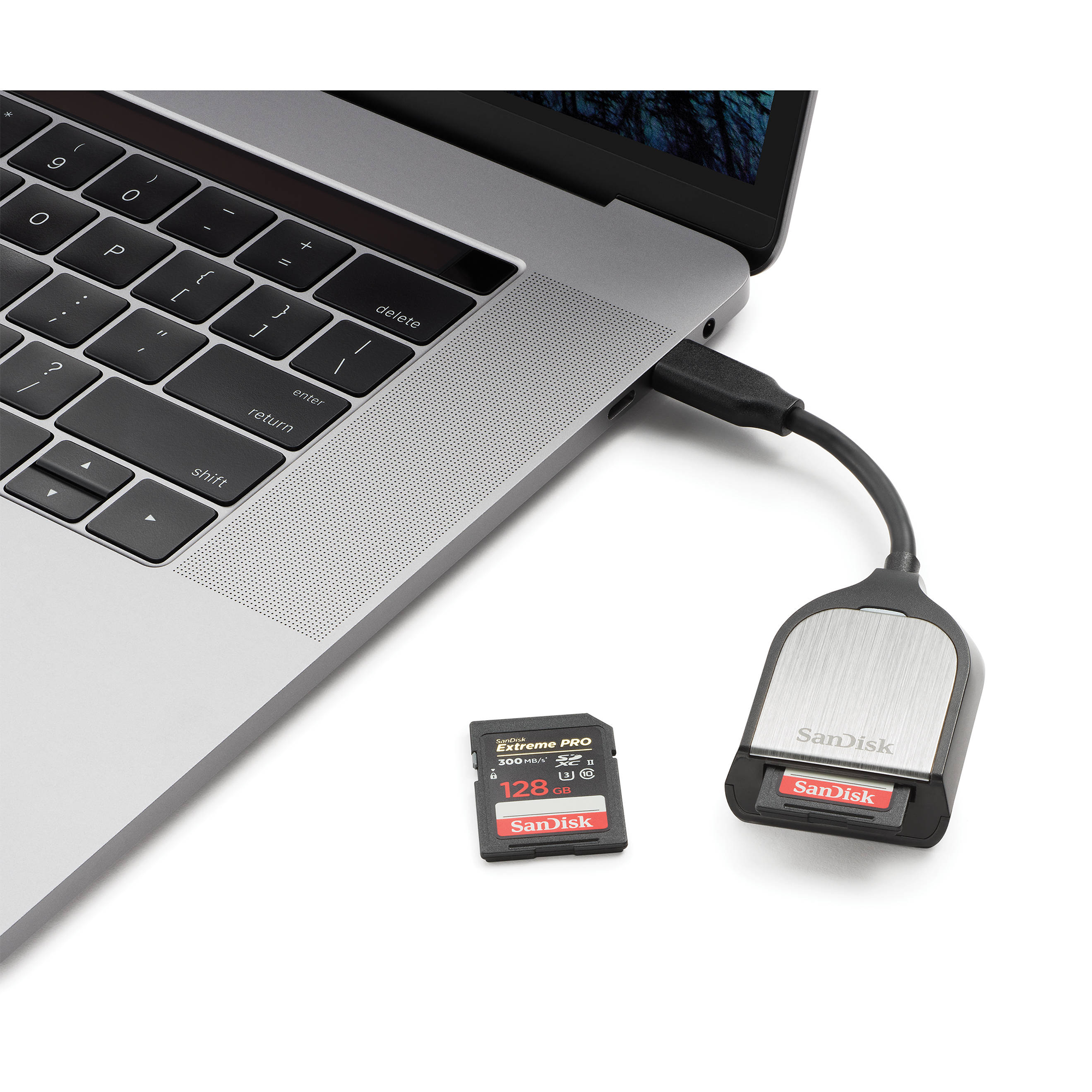 SanDisk USB Type-C Reader for SD UHS-I and UHS-II Cards