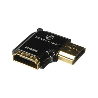 Pearstone HDMI 90-Degree Adapter - Vertical Flat Right