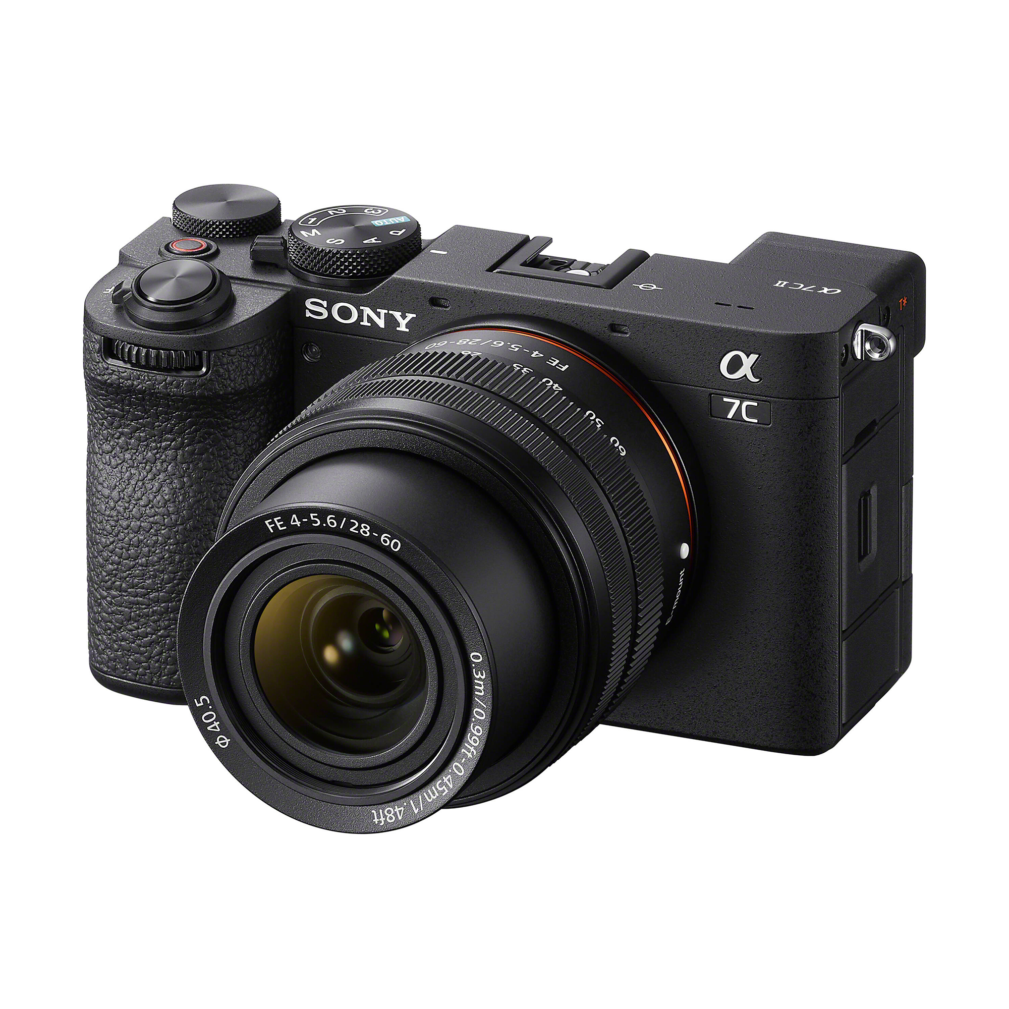 Sony Alpha a7C II Mirrorless Camera (Black) with 28-60mm lens