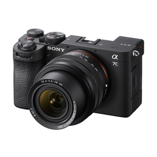 Sony Alpha a7C II Mirrorless Camera (Black) with 28-60mm lens