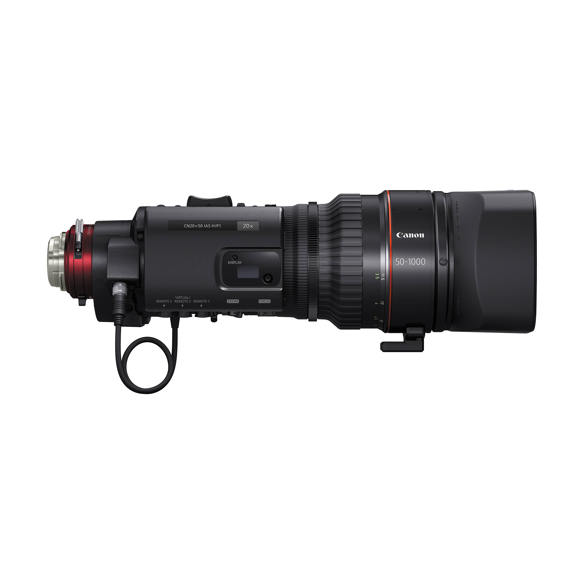 Canon CINE-SERVO 50-1000mm T5.0-8.9 with PL Mount