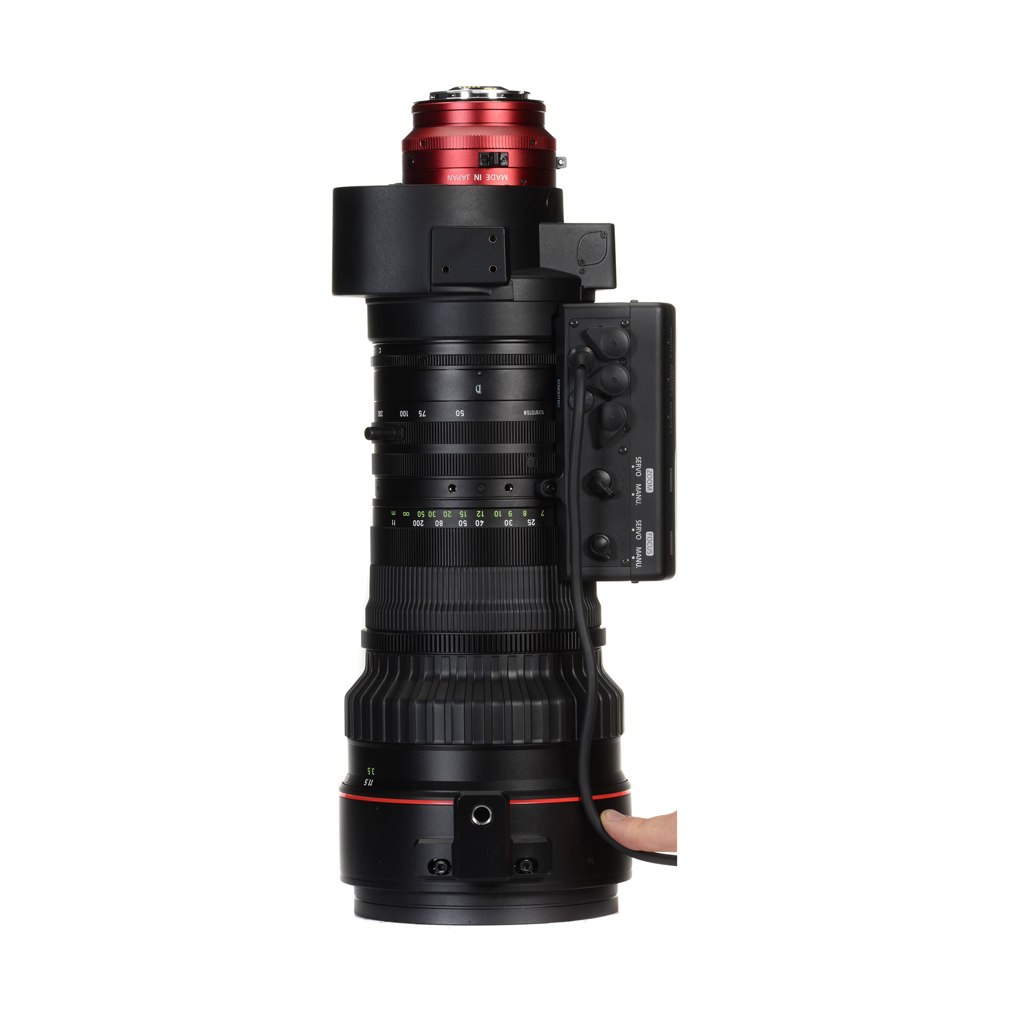 Canon CINE-SERVO 50-1000mm T5.0-8.9 with EF Mount