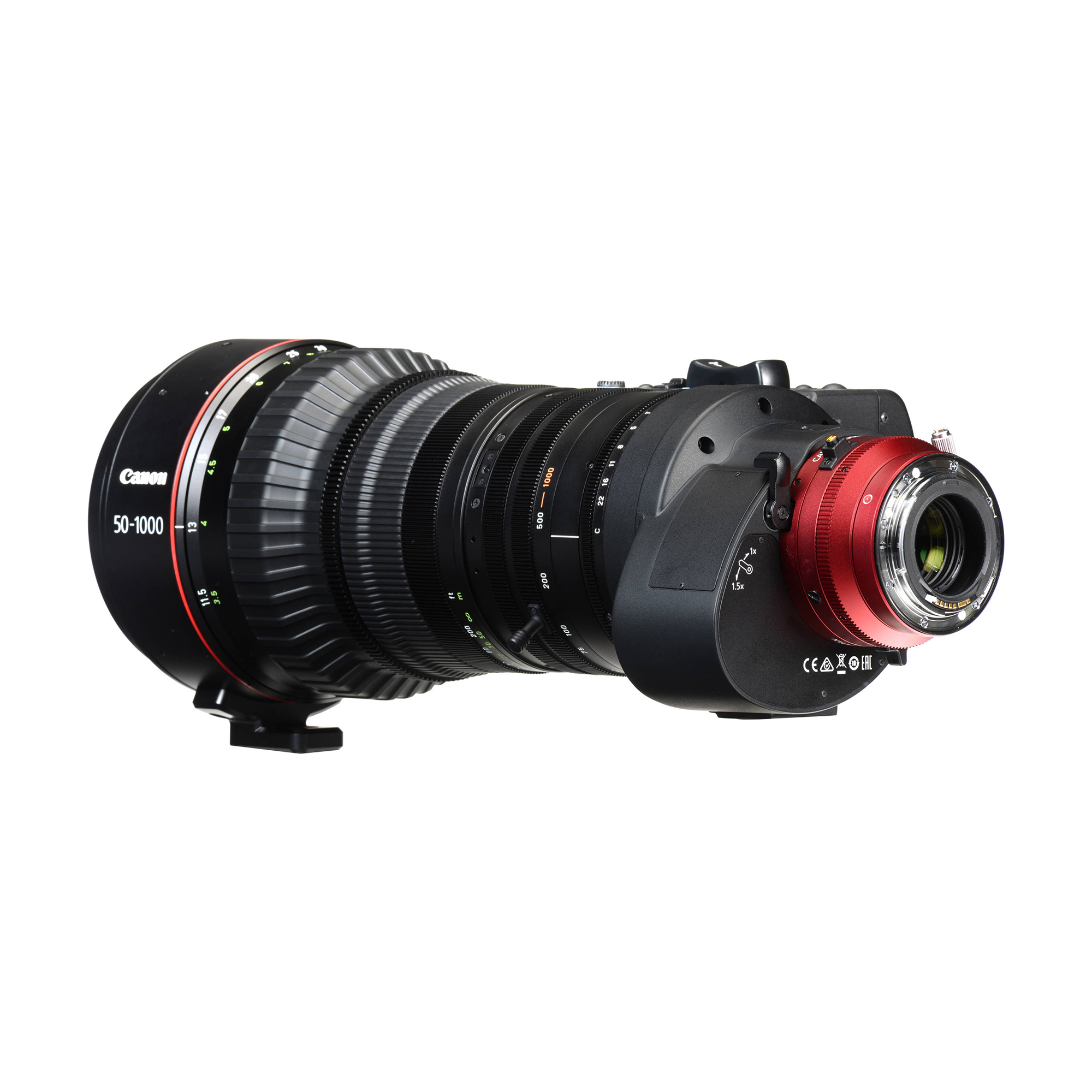 Canon CINE-SERVO 50-1000mm T5.0-8.9 with EF Mount