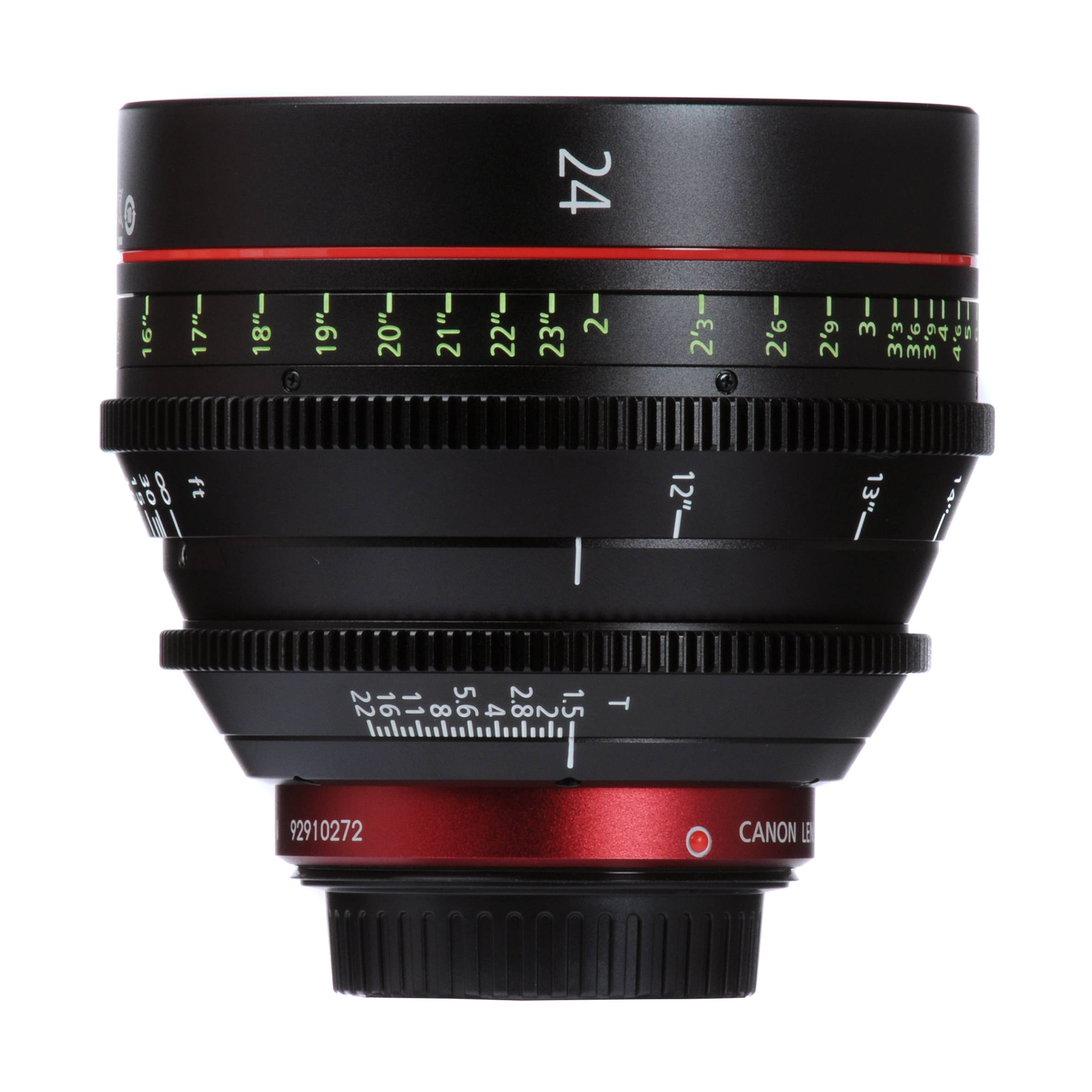 Canon CN-E 24mm T1.5 L F Cinema Prime Lens (EF Mount)