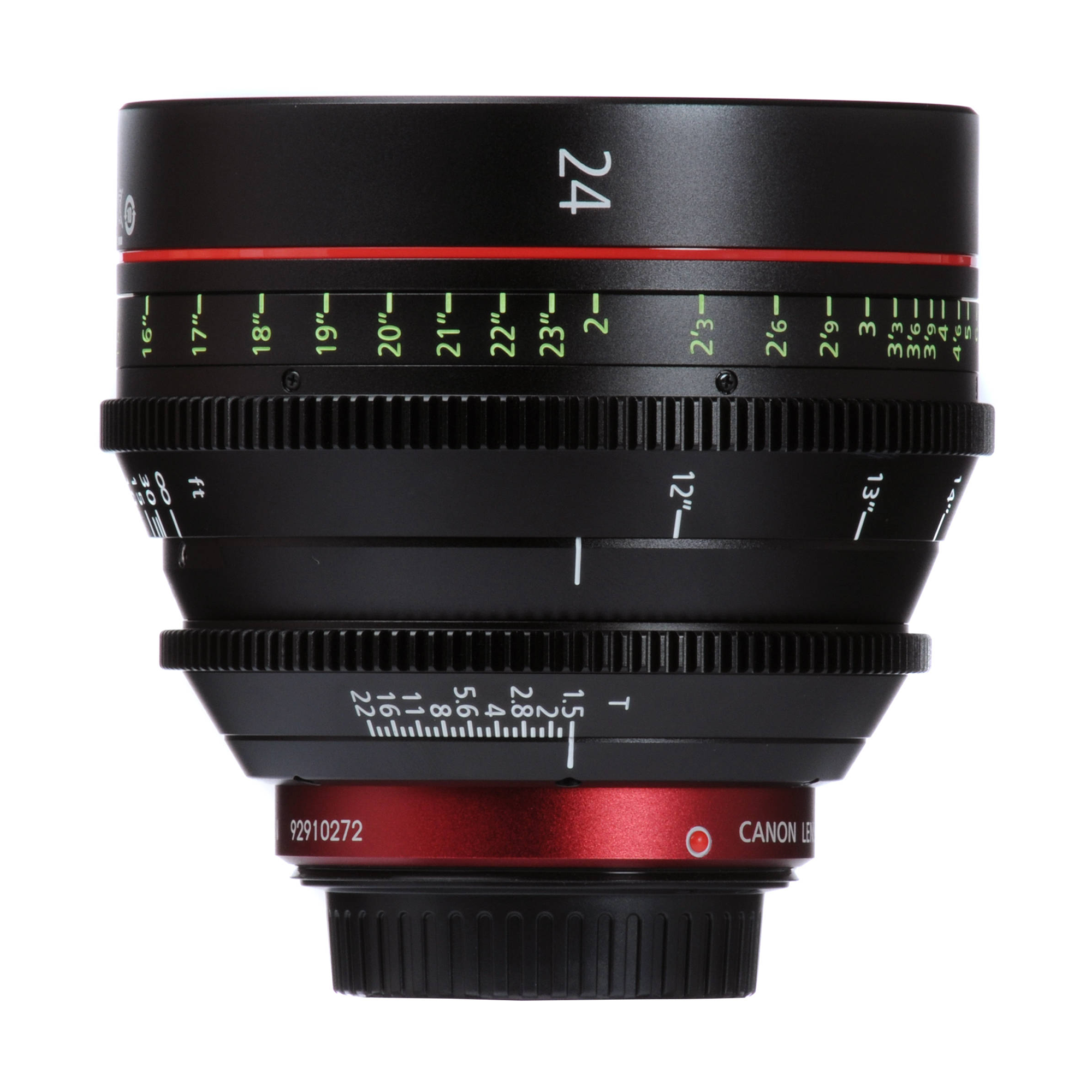 Canon CN-E 24mm T1.5 L M Cinema Prime Lens (EF Mount)