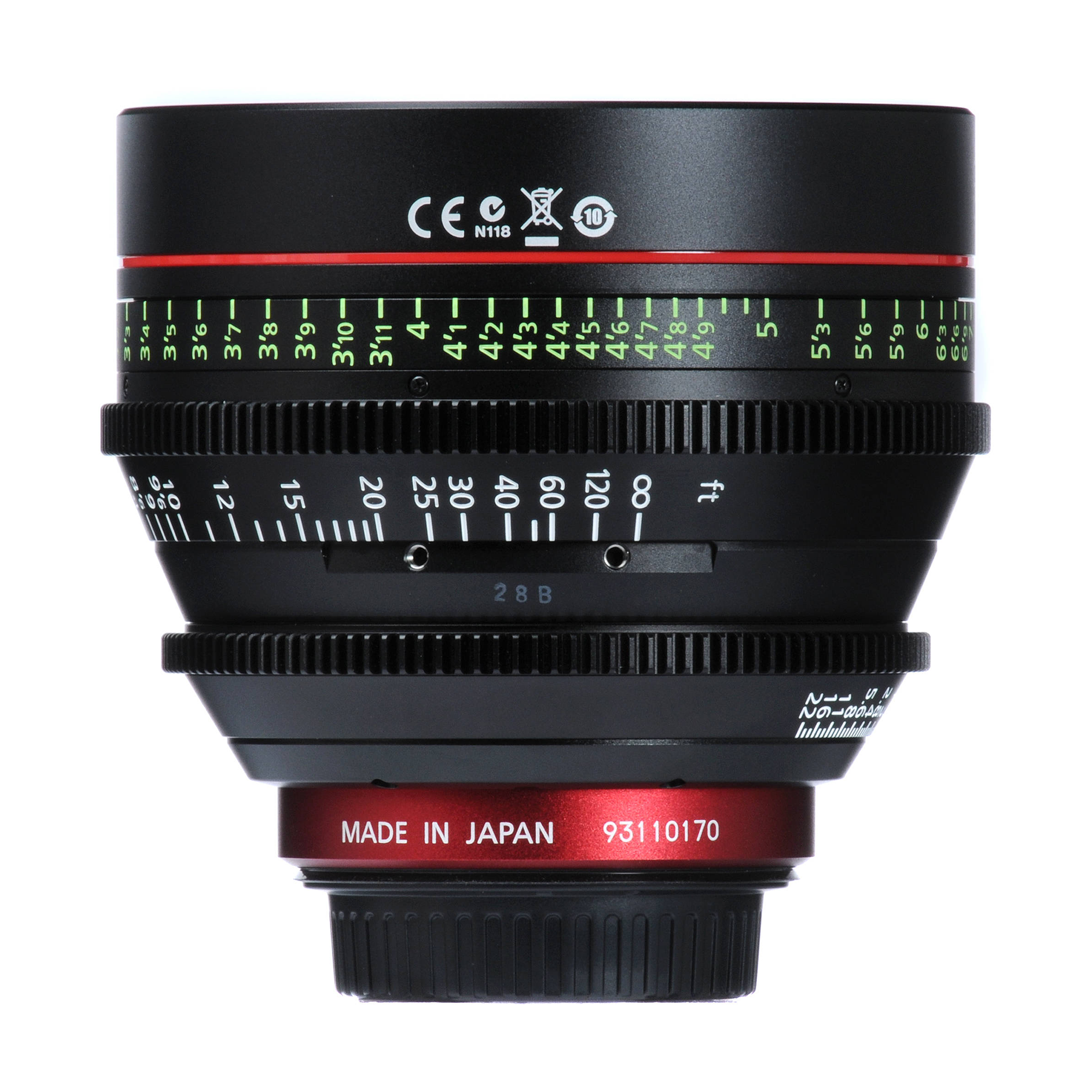 Canon CN-E 85mm T1.3 L M Cinema Prime Lens (EF Mount)