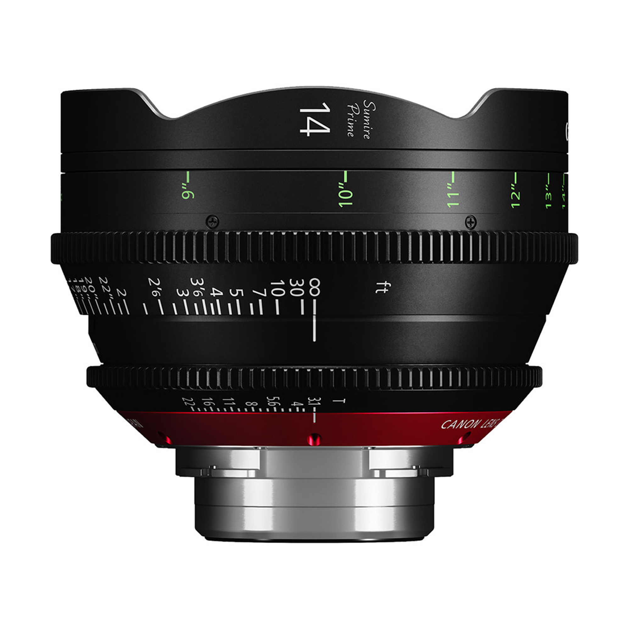 Canon 14mm Sumire Prime T3.1 (PL Mount, Feet)