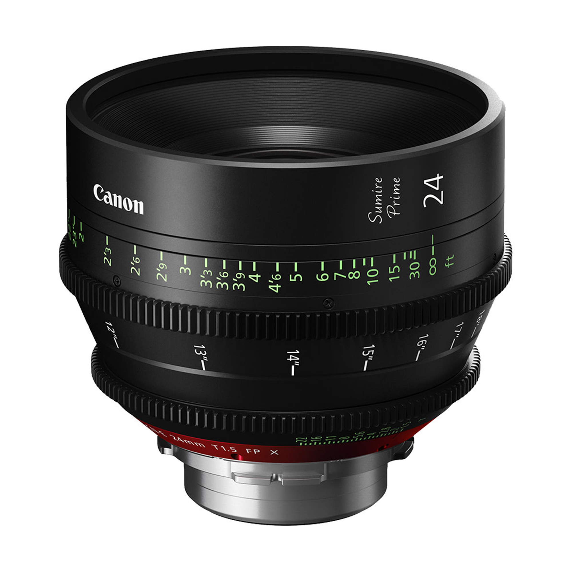 Canon 24mm Sumire Prime T1.5 (PL Mount, Feet)