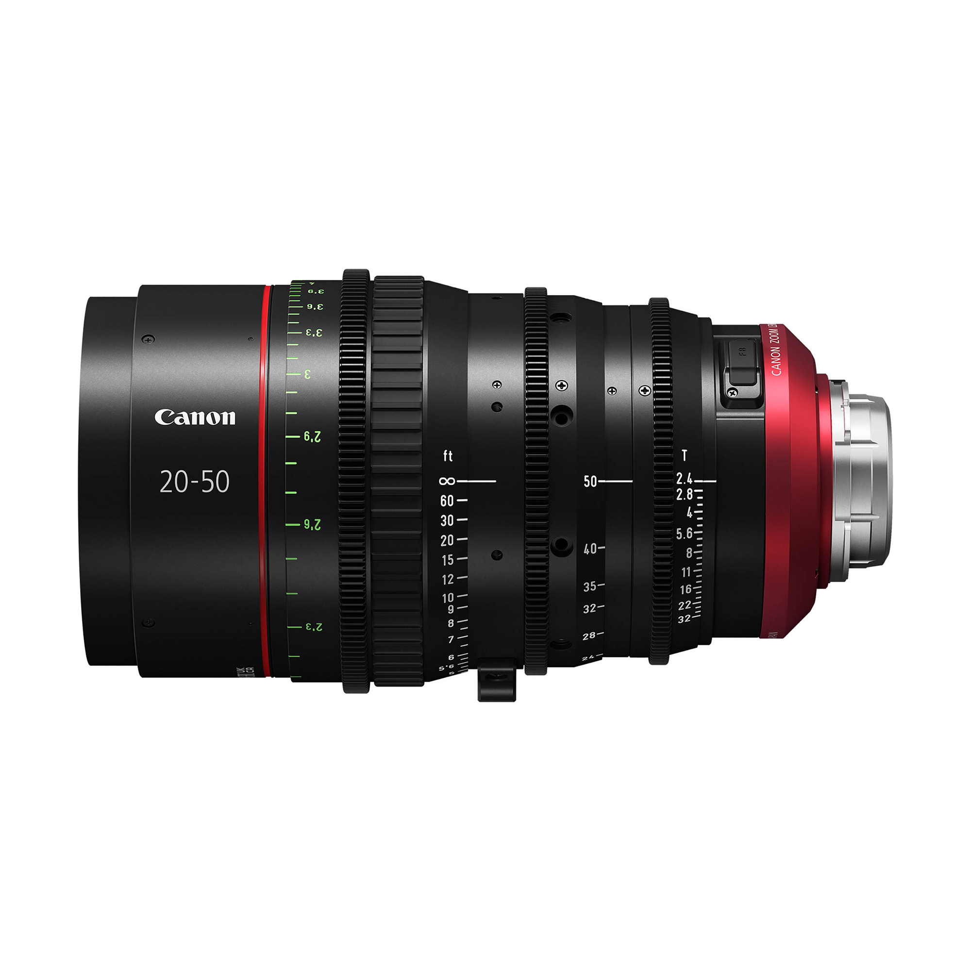 Canon CN-E 20-50mm T2.4 LF Cinema EOS Zoom Lens (PL Mount, Metres)