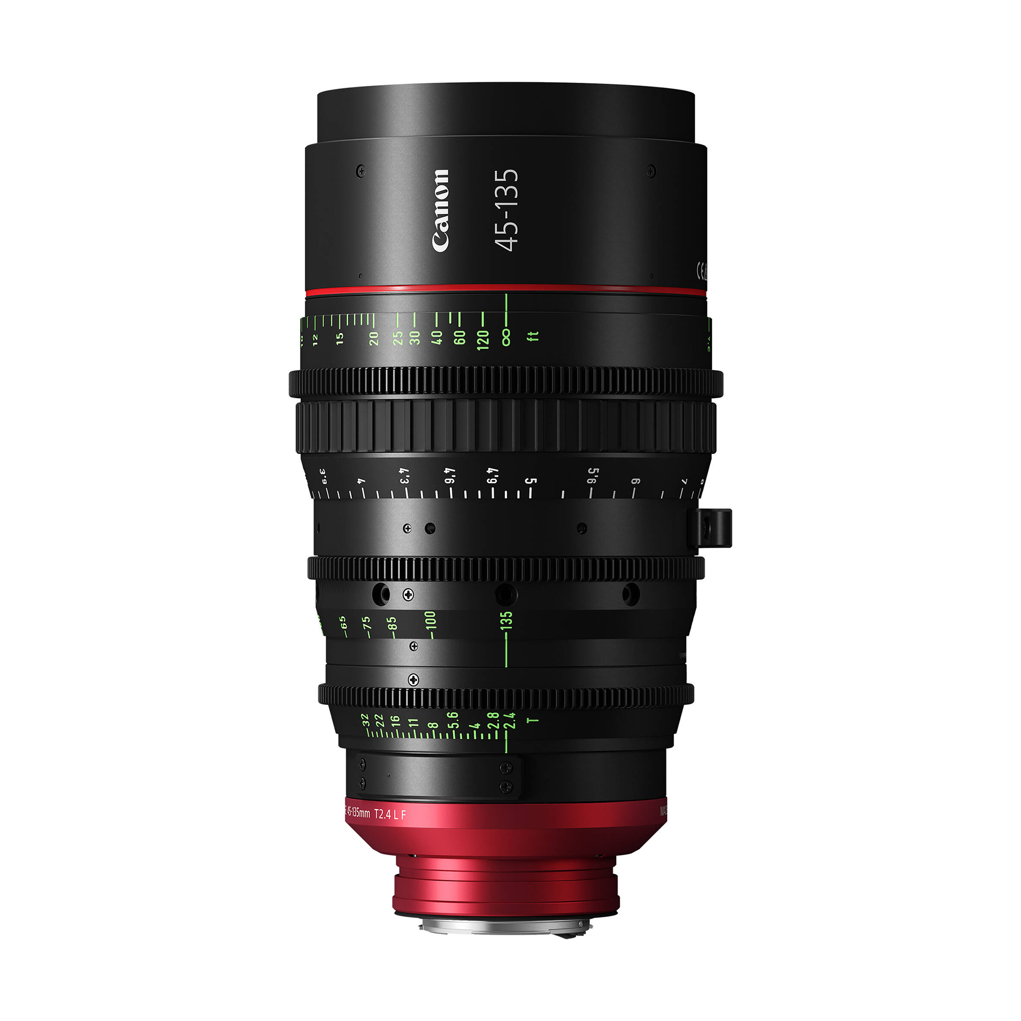 Canon CN-E 45-135mm T2.4 LF Cinema EOS Zoom Lens (EF Mount, Feet)