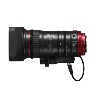 Canon CN-E 18-80mm T4.4 COMPACT-SERVO Cinema Zoom Lens (EF Mount)