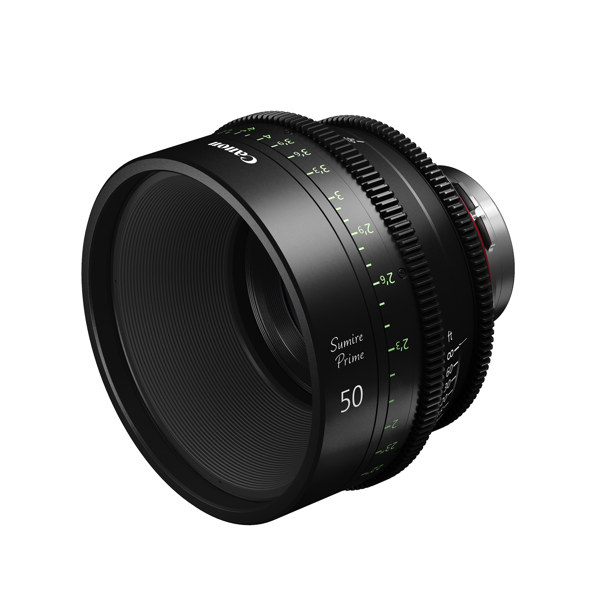 Canon 50mm Sumire Prime T1.3 (PL Mount, Feet)