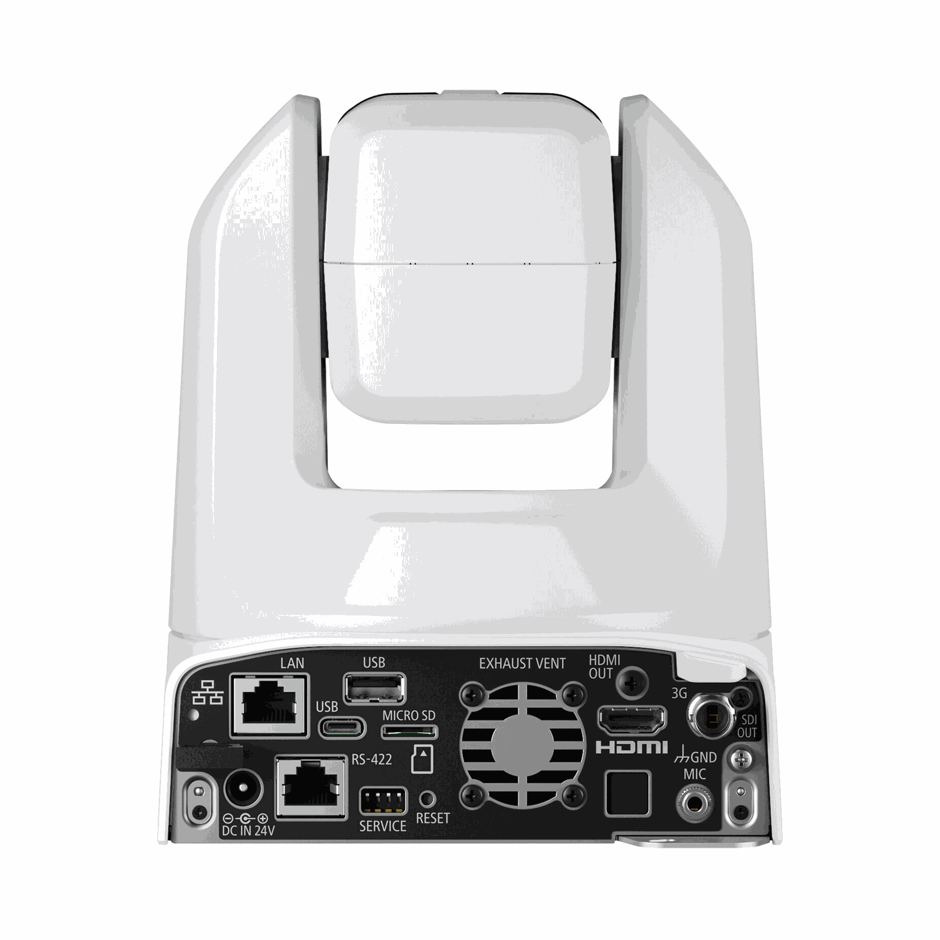 Canon CR-N300 4K NDI PTZ Camera with 20x Zoom (Titanium White)