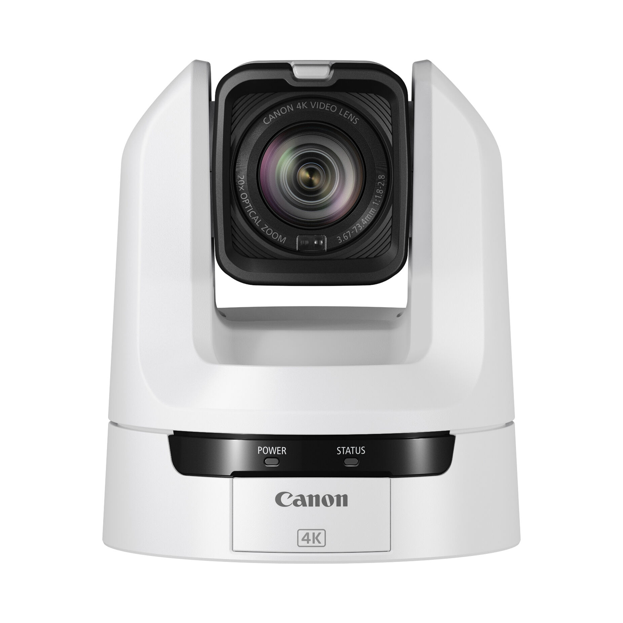 Canon CR-N300 4K NDI PTZ 20x Camera with Auto-Tracking (Titanium White)