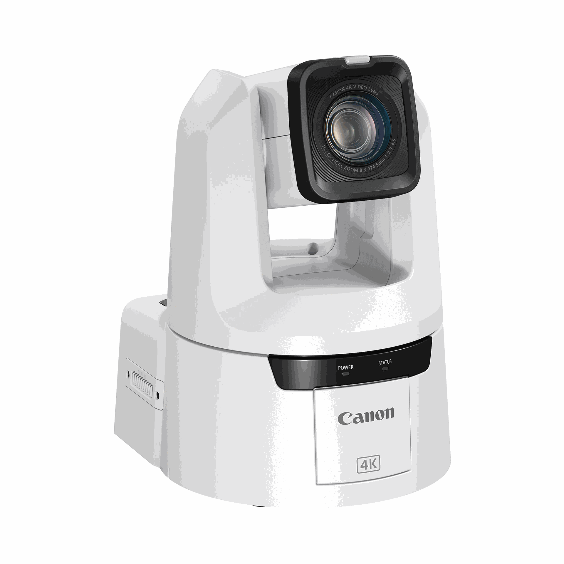 Canon CR-N500 Professional 4K NDI PTZ Camera with 15x Zoom (Titanium White)