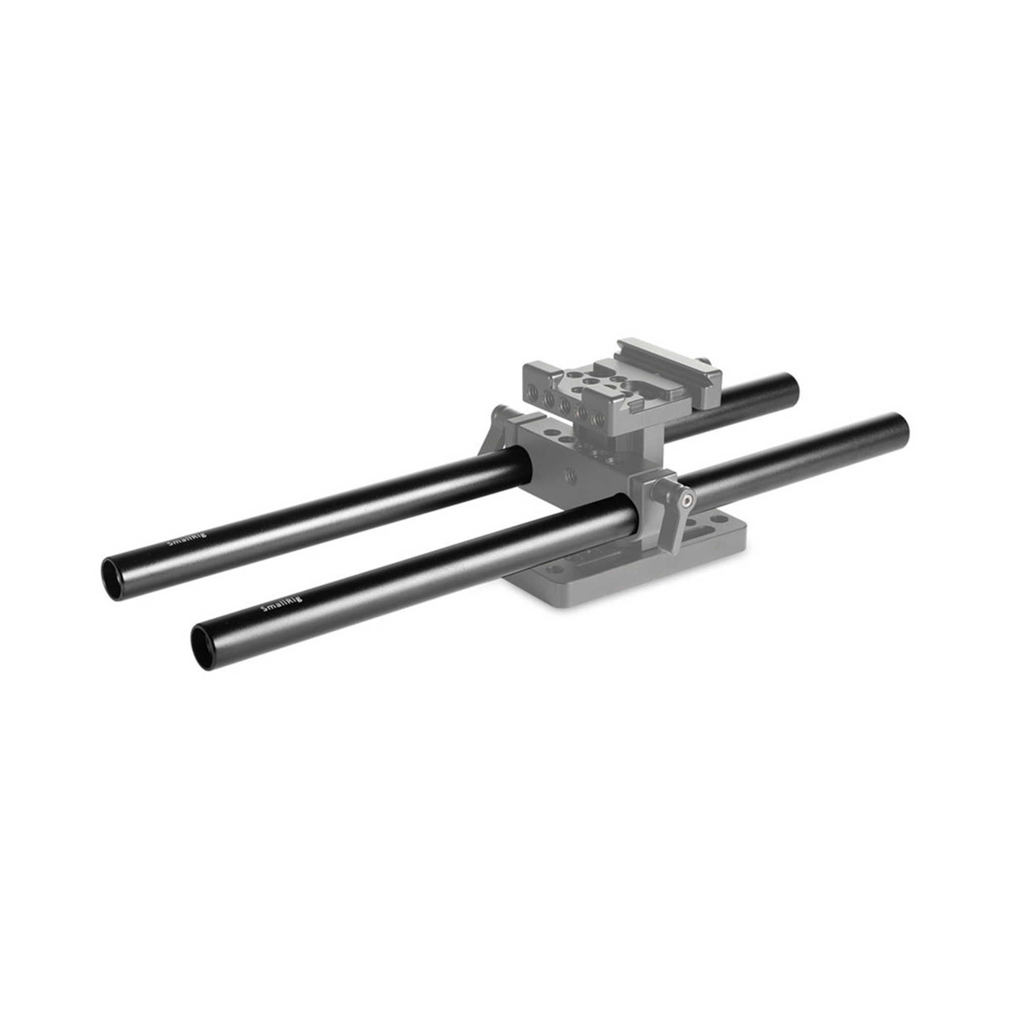 SmallRig 15mm Black Aluminum Alloy Rod (M12-30cm / 12") (2pcs)